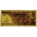1,000,000 zlotys, 1991, Series F