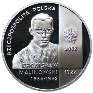 10 zlotych, 2002, Bronisław Malinowski