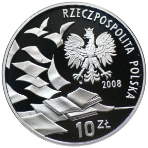 10 zlotých 2008, 40. výročí března 1968