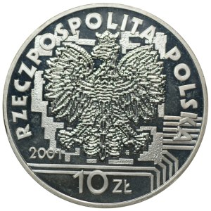 10 zlotych 2001, 2001