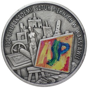 10 złotych 2004, 100-lecie akademii sztuk pięknych w Warszawie