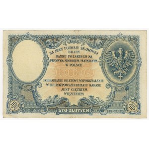 100 zloty 1919, serie S.B.