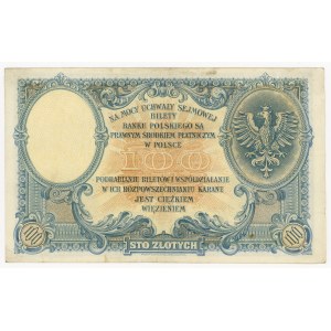 100 zlotych, 1919, S.C. series