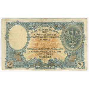 100 zlotých z roku 1919, série S.C.