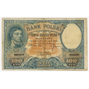 100 zlotych, 1919, S.C. series