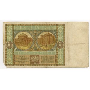 50 zloty del 1925, serie AA, primissima serie, molto rara