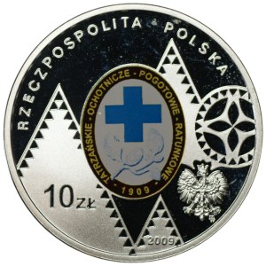 10 zlotych, 2009, 100th Anniversary of the Founding of TOPR