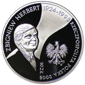 10 zlotych 2008, Zbigniew Herbert