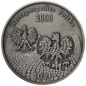 10 zlotych, 2000, 30th anniversary of December '70