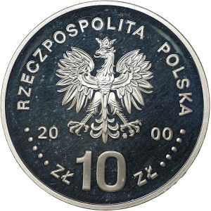 10 zlotych, 2000, 20th Anniversary of NSZZ Solidarność
