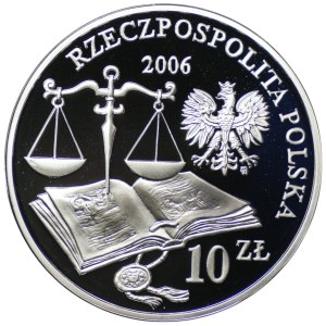 10 zlotych, 2006, 500th Anniversary of the Adoption of the Łask Statute