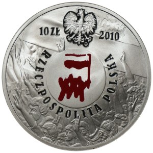 10 zlotych, 2010, Poland, August 1980