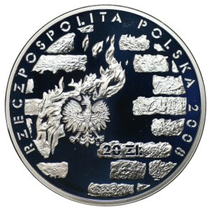20 złotych 2008, 65. Rocznica Powstania w Getcie Warszawskim