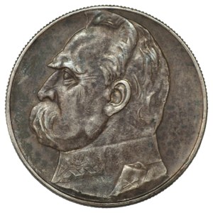 10 zloty 1937, Józef Piłsudski