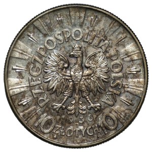 10 zlotych, 1936, Józef Piłsudski