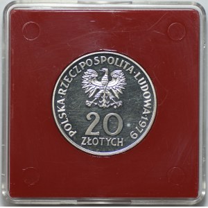 20 zlotych, 1979, Children's Health Center, Trial