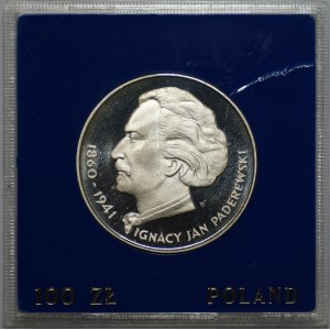 100 zloty 1975, Ignacy Jan Paderewski