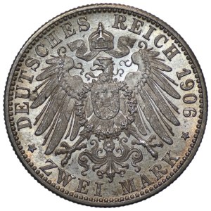 Germany, Baden, 2 marks, 1906