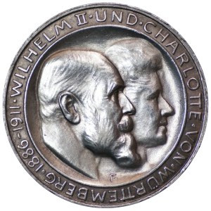 Germany, Württemberg, 3 marks, 1911