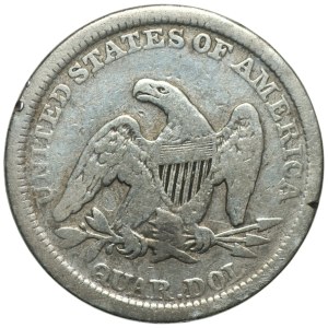 USA, 1/4 dolaru, 1856