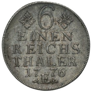 Germany, Prussia, 1/6 thaler, 1776 E
