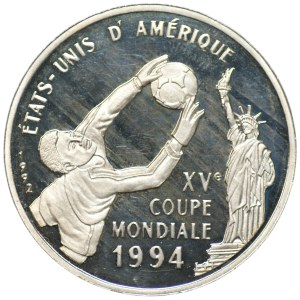 Congo, 500 francs, 1992, 1994 World Cup