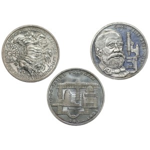 Germany, 10 marks (1987–1993), set of 3 different pieces
