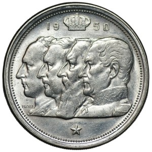 Belgium, 100 francs, 1950