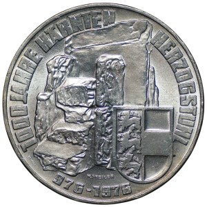 Austria, 100 schillings, 1976, 1,000th Anniversary of Carinthia