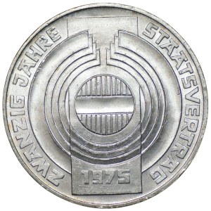 Rakousko, 100 šilinků, 1975, 20. výročí Státní smlouvy