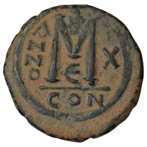 Bizancjum, Justyn II (565-578 n.e.), follis