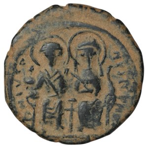 Bizancjum, Justyn II (565-578 n.e.), follis