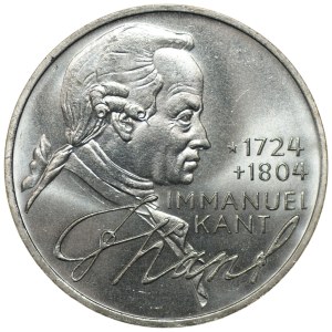 Germany, 5 marks, 1974, Immanuel Kant