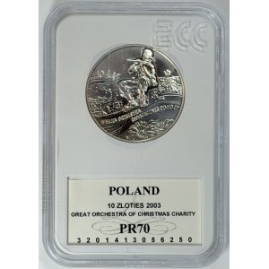 10 zlotych 2003, 10 Years of WOŚP, GCN PR70