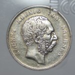 Germany, 5 marks, 1875 (E), GCN XF40
