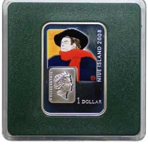 Niue, 1 dollar, 2008, Henri de Toulouse-Lautrec