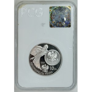 10 zlotych 2007, The History of the Zloty, PCG PR70