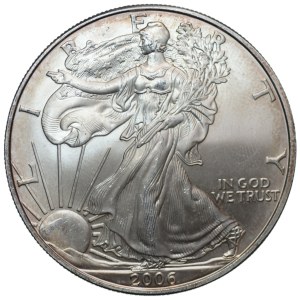 USA, 1 dolar 2006 - UNCJA SREBRA