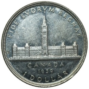 Canada, 1 dollar, 1939, Royal Visit