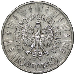 10 zlotych, 1935, Józef Piłsudski