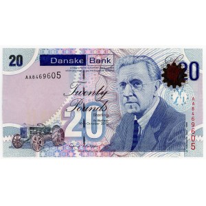 Irlanda del Nord, 20 sterline del 2012, Danske Bank