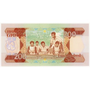 Ghana, 200 cedis, 1993