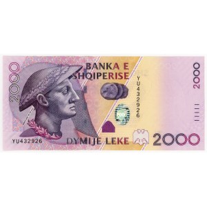 Albania, 2,000 leks, 2012
