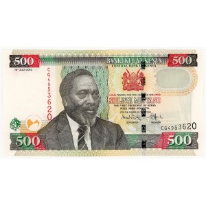 Kenia, 500 szylingów 2010
