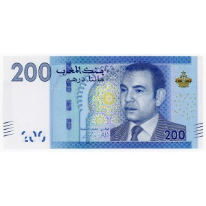 Morocco, 200 dirhams, 2013