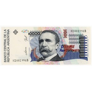 Argentina, 10.000 australes 1989-1991