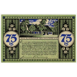Szyłokarczma, Lithuania, 75 fenigs, 1921