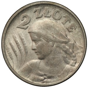2 zloty z roku 1924, Žena a klasy, FILADELFIA, RUB
