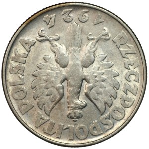 2 zloty z roku 1924, Žena a klasy, FILADELFIA, RUB