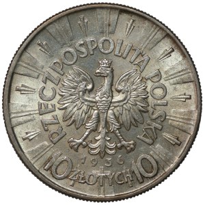 10 zlotych, 1936, Józef Piłsudski